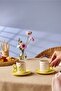 Ribbon 2-Person Coffee Cup 110 ml Yellow - 5