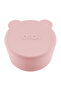Mini Bowl with Silicone Lid 2-Piece Mini Bites - Pinky Pink / Powder Gray - 6