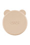 Mini Bowl with Silicone Lid 2-Piece Mini Bites - Bubble Beige / Powder Gray - 4