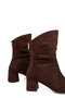 Brown Suede Women's Boots & Booties 19806 - 4