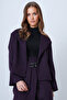 Women's Plum Fleto Oversized Padded Jacket with Pockets and Lining Alc-X14556 - 4