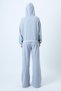 Women's Grimelange Kangaroo Pocket Crop Sweatshirt and Green Casual Cut Trousers Set Alc-X14609 - 5