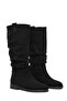 Black Suede Women's Boots 19787 - 4