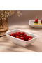 Pamukkale Rectangular Bowl 12 cm