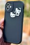 iPhone 12 Teddy Bear Patterned Cute 3D Sweet Cute Camera Protected Silicone Shape Case - 4