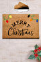 Coco Adarnos 40X60 cm Door Mat, Indoor and Outdoor Door Mat, Natural Bristle Mat - 2