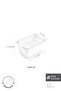 Citrus Vegetable / Fruit Storage Container L - 2