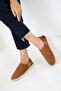 Tan Suede Women's Slippers 20882 - 7