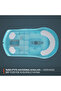 Rival 3 Wireless Gen 2 Kablosuz Optik 6 Tuş 8500DPI Aqua Gaming (Oyuncu) Mouse - 9