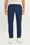 Men's Navy Blue 360 ​​All-Way Stretch Slim Fit Slim Fit Side Pocket Trousers