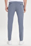 Men's Petrol Slim Fit Slim Fit Side Pocket Cotton Flexible Dobby Trousers - 7