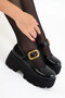 Black Women's Classic Heeled Shoes 20846 - 6