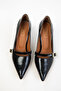 Black Women's Classic Heeled Shoes 20904 - 5
