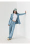 Satin Trousers with Elastic Waist - 6