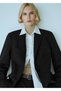 Black Women's Blazer Jacket 67959404 - 8