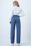 Women's Indigo Pleated Detailed Knitted Palazzo Pants Alc-X14535 - 5