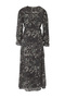 Smoked Lining Floral Pattern Woven Chiffon Dress Tctaw26Eb00028 - 6