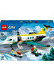 ® City Acil Hava Ambulans Uçağı 60465 - 6+ Oyuncak Yapım Seti (403 Parça) - 4