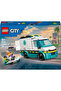 ® City Acil Yardım Ambulansı 60451 - 5+ Oyuncak Yapım Seti (184 Parça) - 4