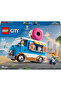 City Donut Truck 60452 - مجموعة ألعاب إبداعية للأطفال من سن 5 سنوات فما فوق (196 قطعة) - 3