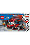 ® City Ferrari Arabalı F1® Pit Stop ve Pit Ekibi 60443 - 6+ Oyuncak Yapım Seti (322 Parça) - 4