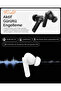 Audio TWS P20 Bluetooth Kablosuz Kulaklık ANC Pro Aktif Gürültü Engelleme 30 Saat Pil Beyaz ASD07964 - 5