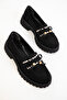 Black Suede Women's Loafer 20900