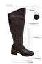 Brown Genuine Leather Women's Boots 20193 - 2