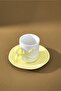 Ribbon 2-Person Coffee Cup 110 ml Yellow - 3