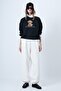 White Double Pocket Jogger Pants with Stitching Detail Alc-X14655 - 5