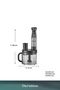 Functionall 2848H Mutfak Robotu Inox - 2