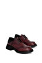 Claret Red Women's Loafer Shoes 21062 - 4