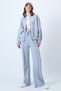 Women's Grimelange High Neck Stitching Detail Jacket and Cimaly Relaxed Fit Trousers Set Alc-X14605 - 2