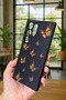 Samsung Galaxy S23 Ultra-Orange Butterfly Pattern Silicone Shock-Absorbing Classic Protective Rubber Case - 4