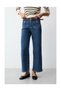 Woman Straight Jeans with Patch Pockets - 2