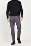 Men's Anthracite Slim Fit Slim Fit 5 Pocket Cotton Flexible Trousers