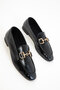 Black Matte Women's Loafer 18930 - 2