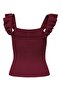 Jdynanna s/l square neck frill top knt - 3