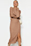 Camel Crop Etekli Triko Alt-Üst Takım TWOAW23AU00240 - 2