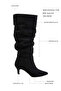 Black Suede Women's Boots 17546 - 2