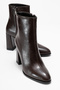 Jewel Brown Skin Women's Heeled Boots