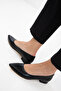 Black Women's Classic Heeled Shoes 21023 - 4
