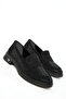 Black Suede-Black Women's Loafer Shoes 21026 - 3