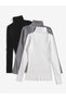 Unisex Cotton Turtleneck Camisole Slimfit Turtleneck Sweater