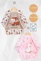 Liquid Proof Wearable Sleeves Activity Baby Food Bib 0-24 Months - 6