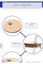 9 mm Glass Straw - Coffee Milk Juice Cup and Brush Set with Wooden Lid - 9