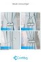 Magnetic Cord Wrap Tulle and Background Curtain Collection Buckle - White - 6