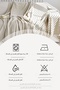 Natural Sofa Cover Covering Arms Anthracite 180x300 - 7