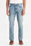 100% Cotton Frank Relaxed Fit Wide Cut Indigo Jean Denim Trousers - 2