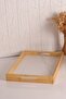 Marbella Marble Patterned White Medium Size Tray - 2